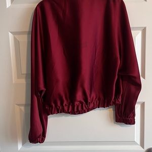 Zara Red Blouse